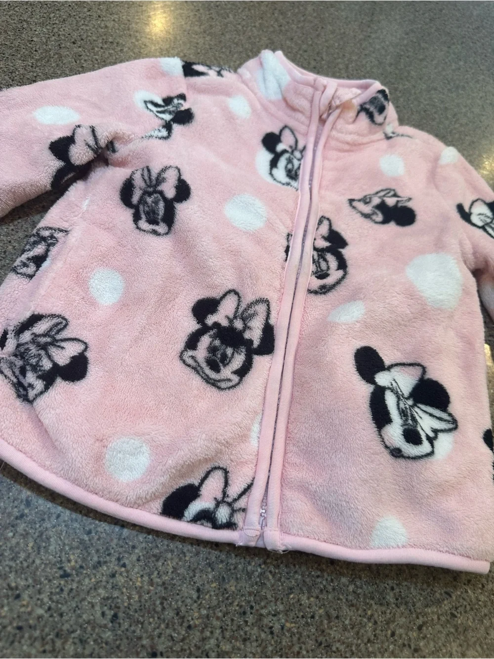 Disney Pink Minnie Fleece Hoodie
